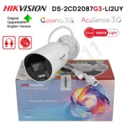 Hikvision 4K 8MP Hybrid Light ColorVu IP Security Camera Mic DS-2CD2087G3-LI2UY