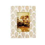 Maine & Crawford Calba 23x18cm MDF Photo Frame Picture Display Holder White Wash