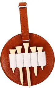 BCOATH Golf Tee Bag Pouch 5 Tees Golf Holder for Short Unbreakable Tees Lightweight Sturdy and Easy to Clean
