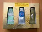 L'OCCITANE~COOLING HAND CREAM GEL+SHEA DRY SKIN CREAM+AMANDE DELICIOUS HANDS