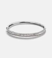 [Bucherer Fine Jewellery] Bucherer Fine Jewellery 18kt white gold bangle with diamonds One Size silver