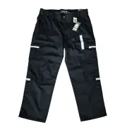 5.11 511 Tactical Taclite EMS Pants Mens 44x32 Black Cargo Ripstop Relaxed 74363