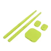 (Green)Virtual Drum Kit Virtual Reality Drum Set Portable Electronic DruM FA