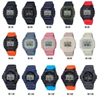 在飛比找PChome24h購物優惠-【CASIO】大錶面清晰數位電子運動錶-(W-218H/HC