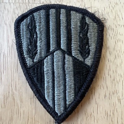 MILITARY PATCH US ARMY HOOK LOOP BACK FOR ACU UNIFORM