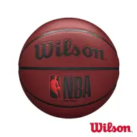 在飛比找momo購物網優惠-【WILSON】NBA FORGE系列 酒紅 合成皮 籃球(