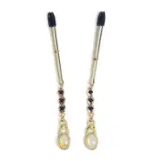 Spartacus Tweezer Nipple Clamps Pearl Drop
