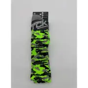 TCK Sports Woodland Camo Crew Socks Medium
