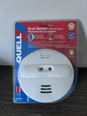 QUELL DUAL SENSOR SMOKE ALARM PHOTOELECTRIC/IONISATION
