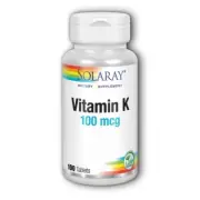 Vitamin K 100 mcg 100 Tabs By Solaray