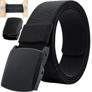 Men's Adjustable Tactical Belt, TSA Outdoor Military Nylon Canvas Webbing Wor...