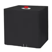 IBC Tote Cover 275 Gallon 1000L Waterproof Water Tank Protective Cover Black