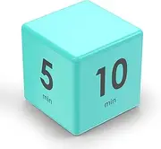 Cube Timer,Pretmess Gravity Flip Kitchen Timer for Time Management and Countdown Settings 1-3-5-10 Minutes