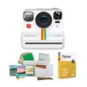 Polaroid Now Instant Camera Generation 2 White wFilm Kit and Color InstantFilm