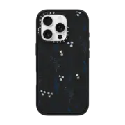 iPhone 16 Pro Impact Case MagSafe Compatible Small blue flowers