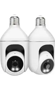 bulb Camera Wifi (2 Pack)