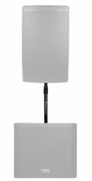 Rockville M20 Threaded Adjustable Subwoofer to Speaker Pole Mount For QSC KW181