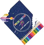 Find Book, Interactive Look And Search Toy For Kids, Compact Colour Activity Book For Boys And Girls, Travel-Friendly Design, Creative Play At Home, Beach, Holiday, Library