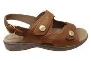 Homyped Waverley Womens Supportive Comfort Leather Wide Fit Sandals