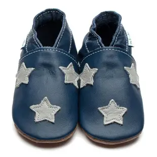 【英國inch blue】真皮手工寶寶鞋-18-24M膠底/XL 多花色可選(兒童鞋 學步鞋)