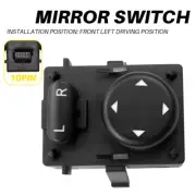 Master Mirror Switch 15829700SR Fit 2008-17 Freightliner Cascadia 901-5202 B