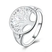 2PCS Tree of Life Classic Accessories Copper Rings for Women Gifts Ring_8