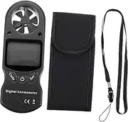 CHILDWEET 1pc Mini Handheld Digital Wind Speeds Meter Anemometer No Battery Wind Gauge for Ac Units Fan Production Lcd Screen