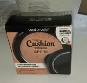 Wet N Wild Mega Cushion Foundation #119A BUFF BEIGE ( Medium Warm) NIB