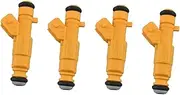 4PCS Fuel Injector Nozzle 0280156096 032906031D Compatible for VW Golf Polo Seat Cordoba 2004 2005 2006 2007 2008 2009