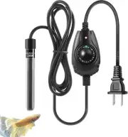 HITOP 25W Super Mini Aquarium Heater: Adjustable Heater for Small Fish Tank 1