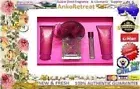 VERA WANG LOVESTRUCK 100ML 4PC SET HER EDP PERFUME FRAGRANCE SP NEW I/B GENUINE