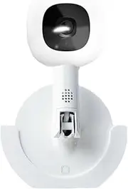 ARSUNOVO Monitor Wall Mount Compatible with Nanit Pro Smart Baby Monitor & Flex Stand, Easy Insert and Removal (excluding Camera), White