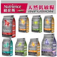 在飛比找蝦皮購物優惠-紐崔斯 Nutrience 天然低敏 貓狗皆有 狗飼料 犬飼