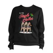 All The Jingle Ladies Sweatshirt Pullover Jumper CrewneckHoodie sweatshirt