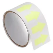 1pc Glow in the Dark Tape Directional Arrows Marking Tape Luminous Arrow