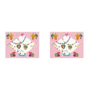 2x Djeco You & Me Heart Threading Beads Set Kids/Children Jewellery DIY Kit 6y+