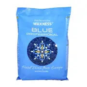 Waxness Blue Professional Hard Wax Beads Hybrid Resin 1.1 lb Made in Italy