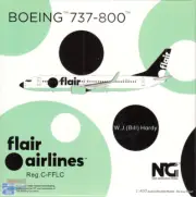 NGM58199 1:400 NG Model Flair B737-800(W) Reg #C-FFLC 'W J (Bill) Hardy'