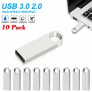 10 Pack USB 2.0 Flash Drive 64GB 32GB 16GB 8GB 4G 2G Thumb Memory Stick Pendrive
