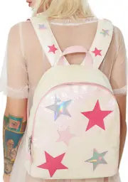 [Y.R.U.] Hologram Glitter Backpack