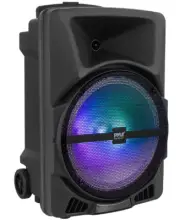 Pyle Wireless Portable PA Speaker System w/Lights 800W Bluetooth PPHP1244B