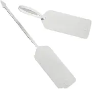 500pcs Car Key Paper Hang Tags Blank Writable Label for 4S Automobile Stores Repair Service Handwriting Colorful Tag(White)