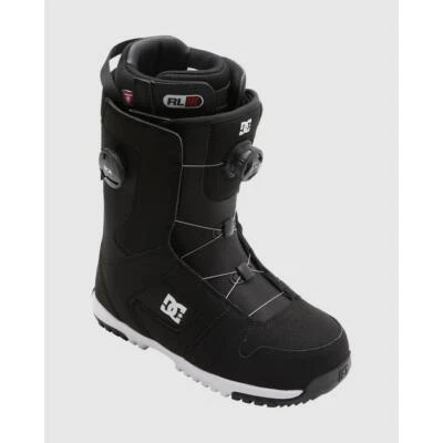 DC Phase BOA Pro 2024 Snowboard Boots Men's Black/Black/White 11