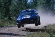 WRC Neste Rally of Finland 2002 Marko Martin Michael Park Ford Foc- Old Photo