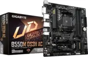 B550M DS3H AC (AM4 Amd/B550/Micro Atx/Dual M.2/SATA 6Gb/S/Usb 3.2 Gen 1/Pcie 4.0