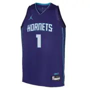 Jordan Youth Charlotte Hornets LaMelo Ball 2023/24 Statement Basketball Jersey