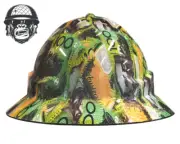 Custom Hydrographic Safety Hard Hat HUNDIES PRO CHOICE WIDE BRIM