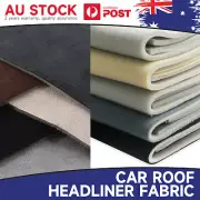 Car Headliner Material Foam Roof Lining Fabric Replace Hood Liner Dampens Noise