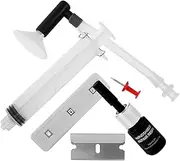1 Set Glass Repair Tools Car Windshield Crack Repair Kit Window Repair Kit Glass Repair Kit Glass Crack Repair Kit Glass Scratch Repair Kit Windshield Repair Pp