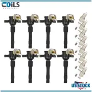 Ignition Coil & Spark Plug Fits BMW 540i 740i 740iL 750iL 840Ci 850Ci 4.4L 5.4L (for: BMW)